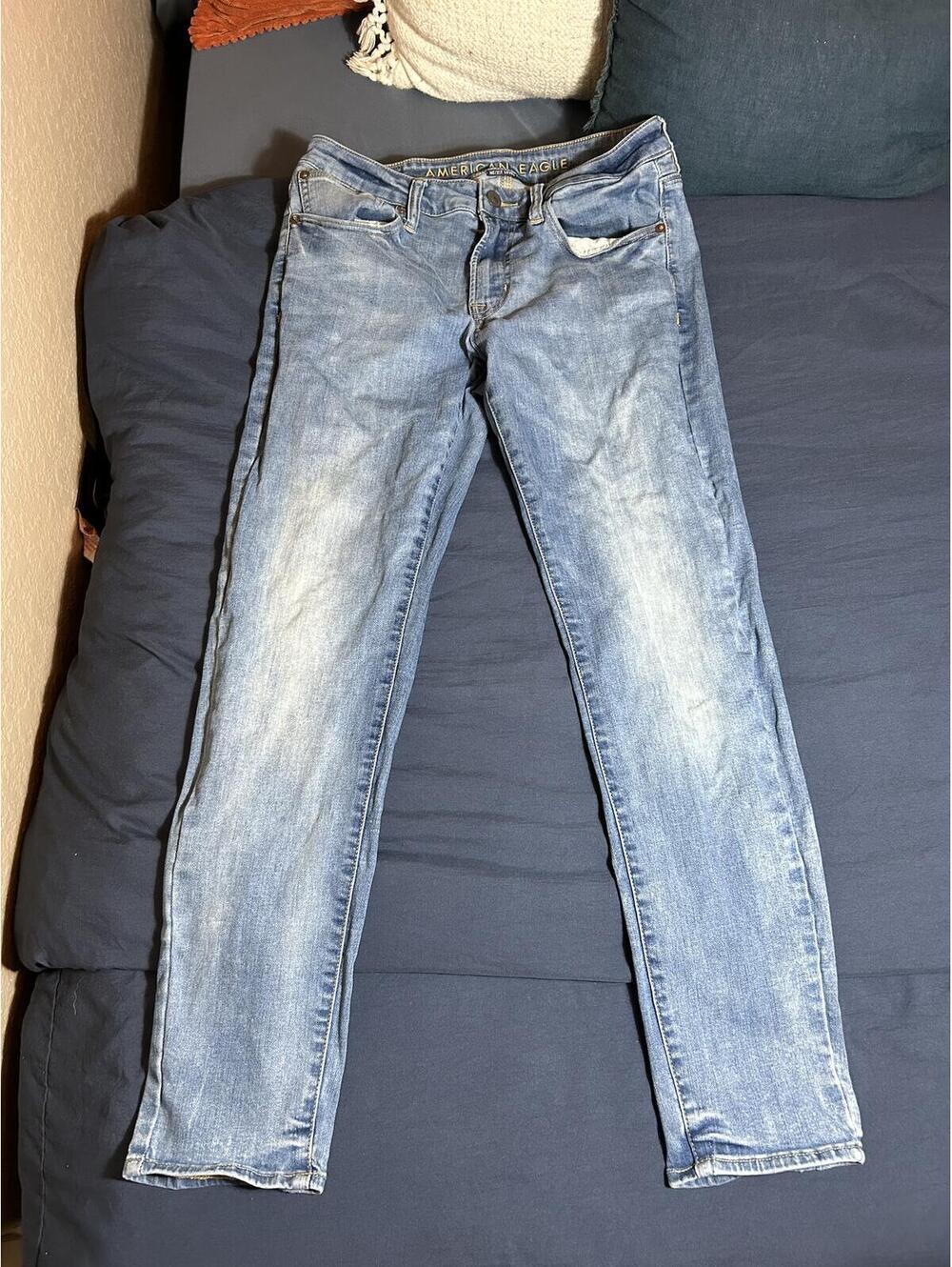 Men’s American Eagle Light Wash Straight Leg Jeans 31x30